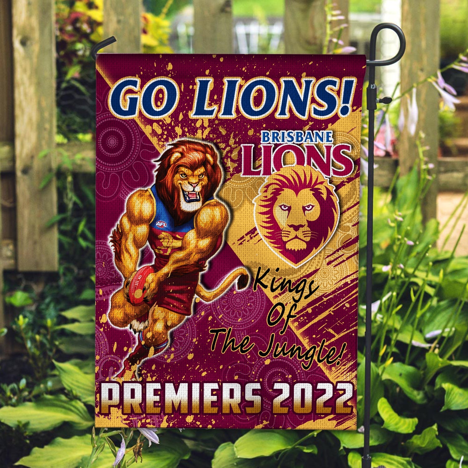 brisbane-lions-football-flag-premiers-2022-aboriginal-art-go-lions