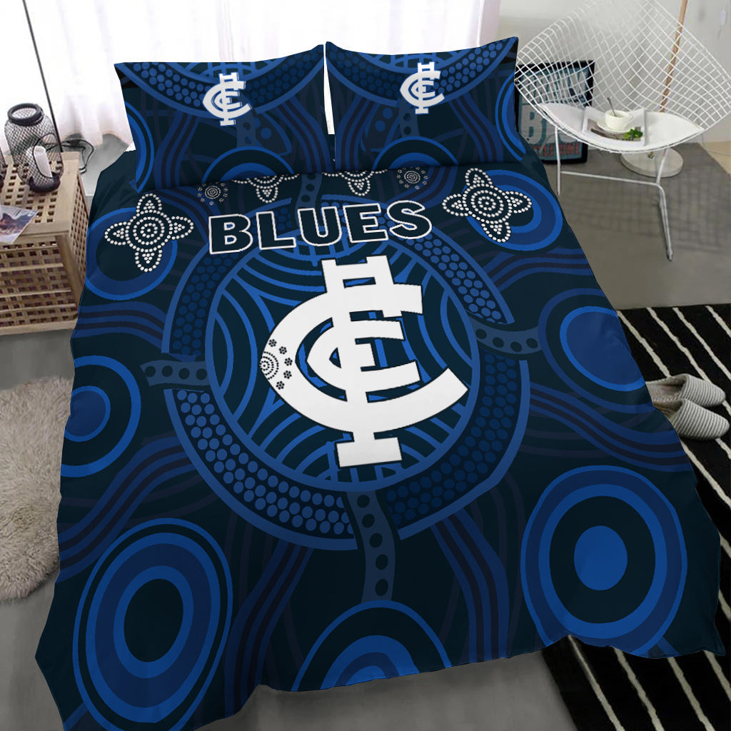 blues-indigenous-bedding-set-classic-cap-2021-football-season