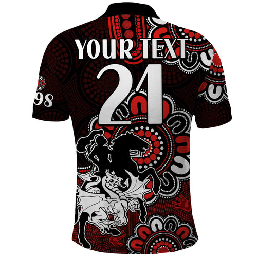 custom-personalised-nrl-st-george-illawarra-dragons-rugby-saints-1998-aboriginal-polo-shirt