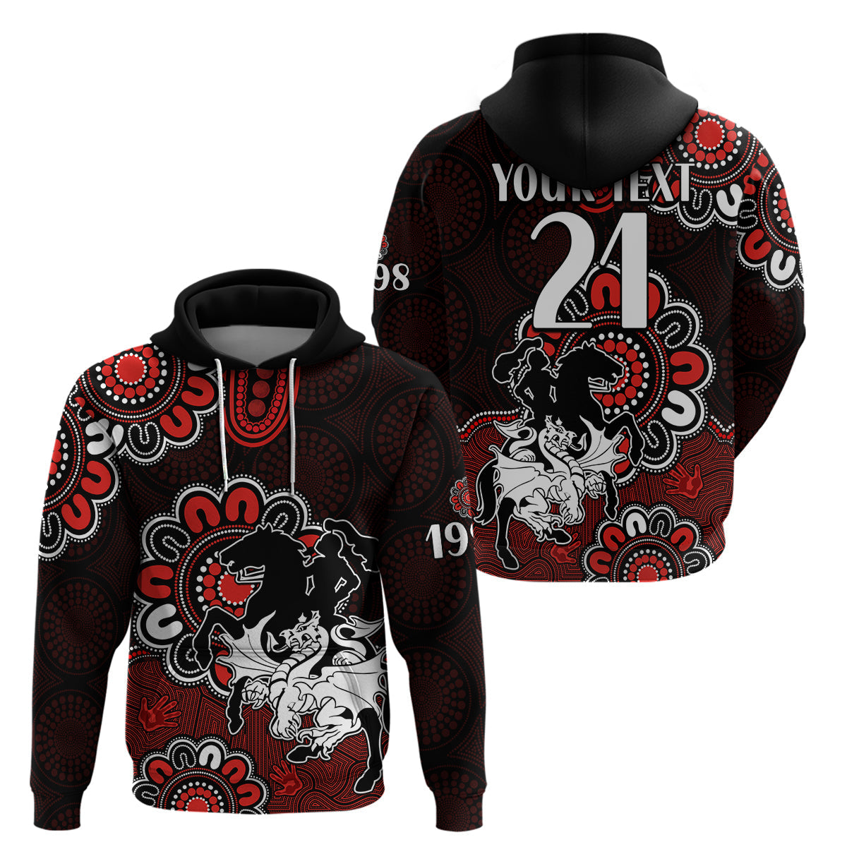 custom-personalised-nrl-st-george-illawarra-dragons-rugby-saints-1998-aboriginal-hoodie