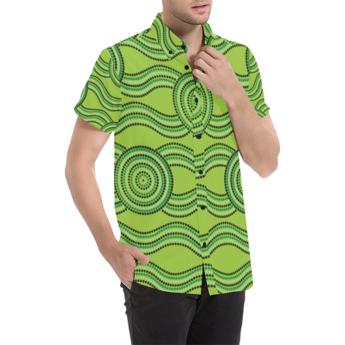 short-sleeve-shirt-aboriginal-dot-painting-shirt-ver04