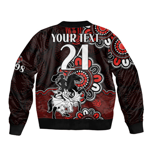 custom-personalised-nrl-st-george-illawarra-dragons-rugby-saints-1998-aboriginal-bomber-jacket