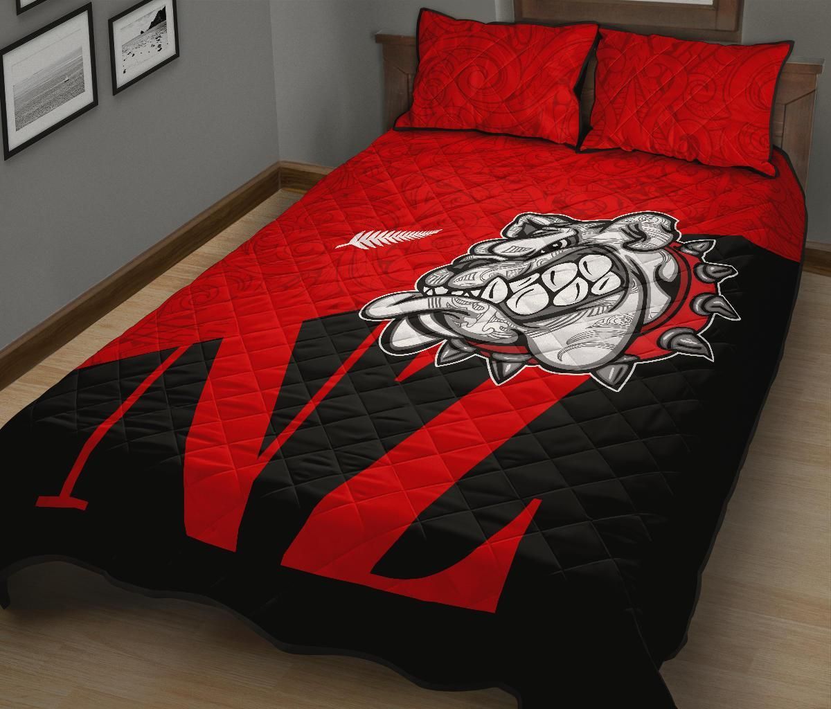 aotearoa-bulldog-maori-quilt-bed-set-red