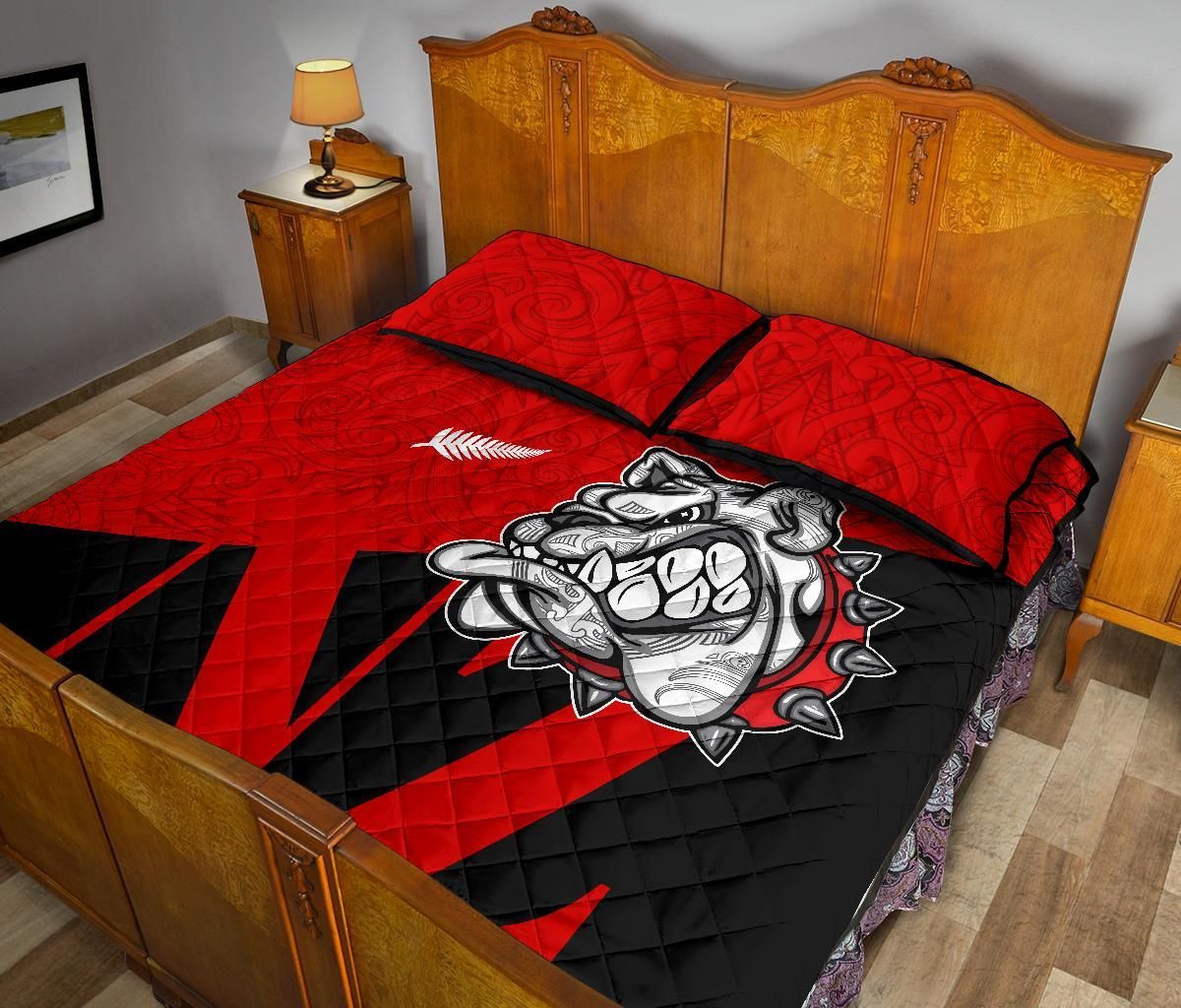 aotearoa-bulldog-maori-quilt-bed-set-red