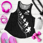 New Zealand Haka Fern Kiwi Bird Racerback Tanks - Vibe Hoodie