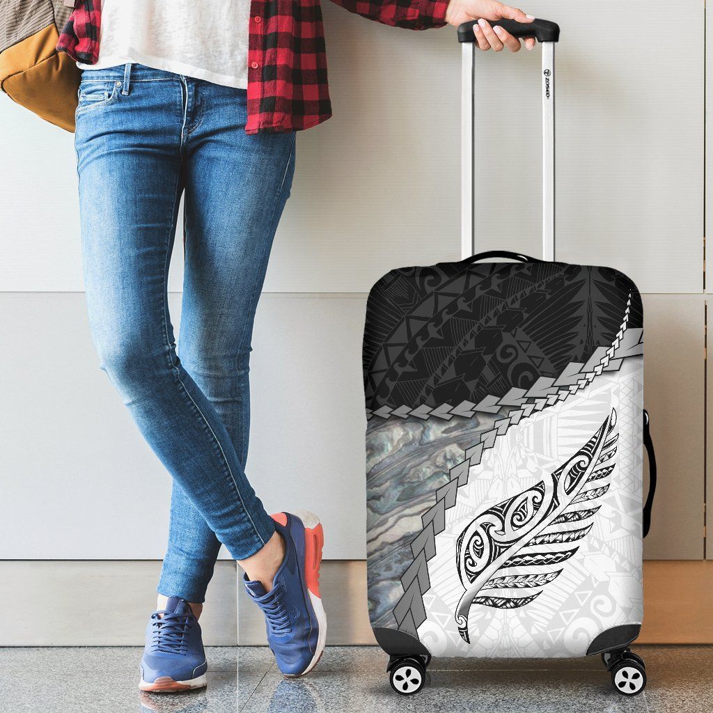 paua-shell-maori-silver-fern-luggage-covers-white