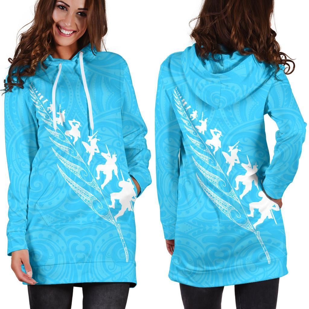 rugby-haka-fern-hoodie-dress-blue