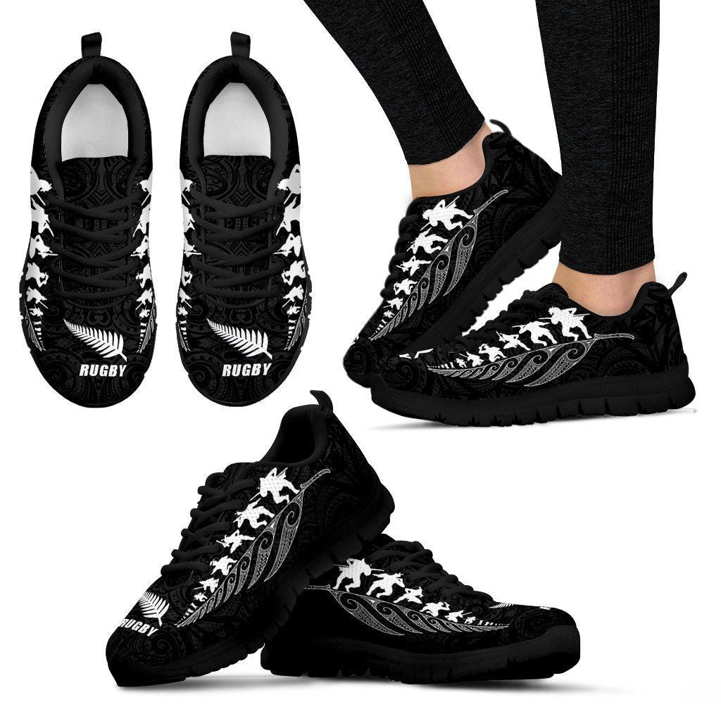 rugby-haka-fern-sneakers-black