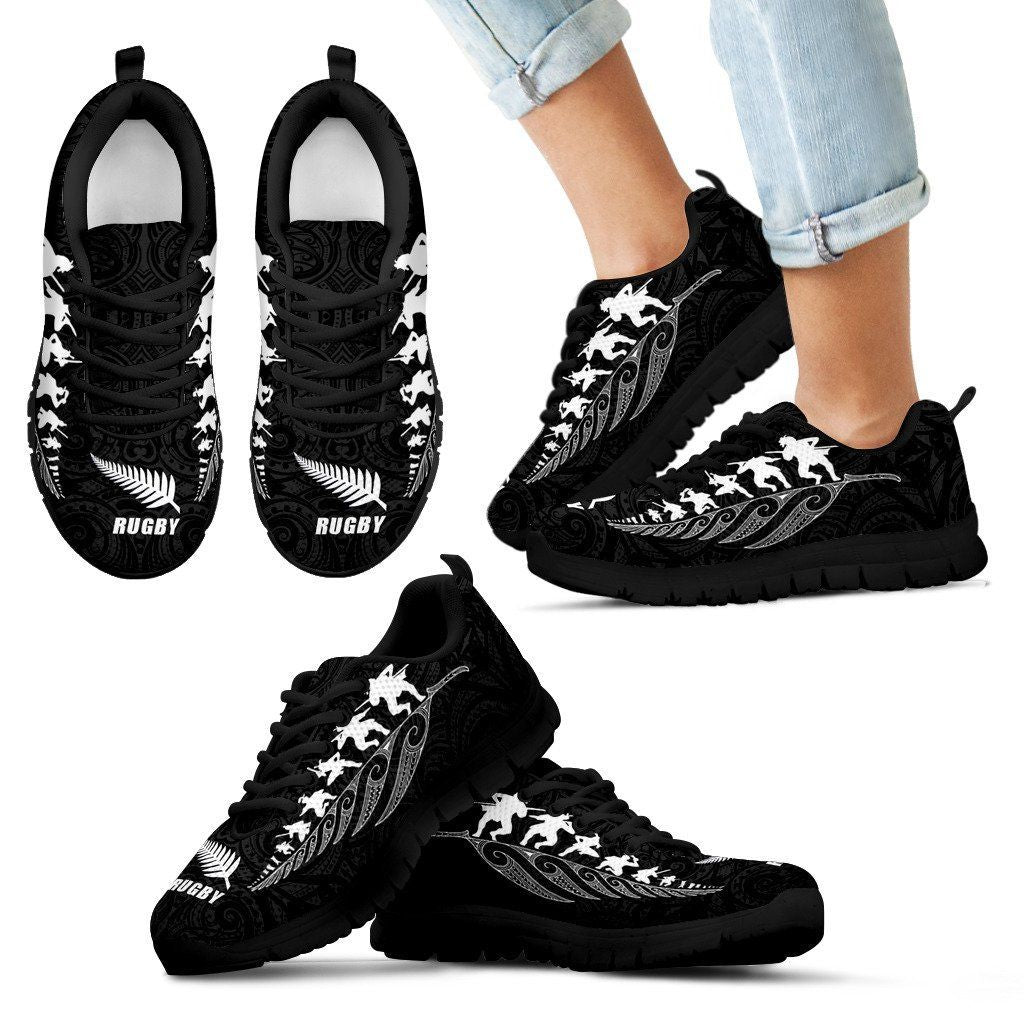 rugby-haka-fern-sneakers-black