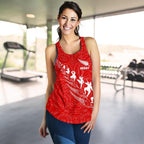 New Zealand Maori Haka Fern Racerback Tanks - Vibe Hoodie