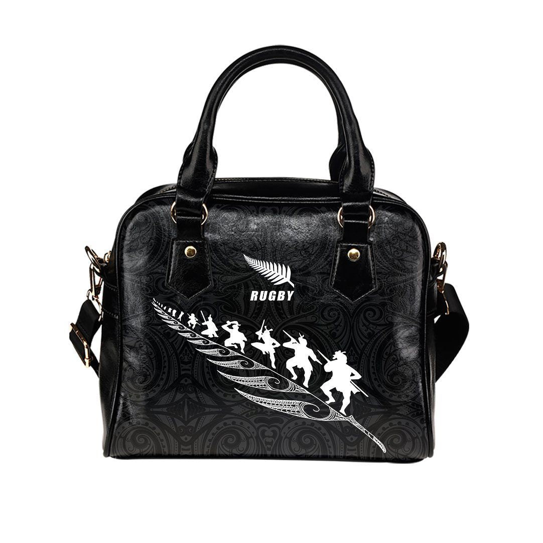 Rugby Haka Fern Shoulder Handbag - Vibe Hoodie