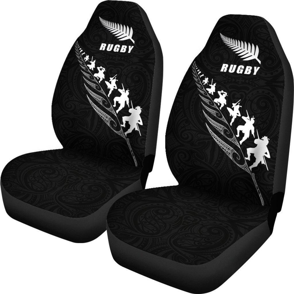 rugby-haka-fern-car-seat-covers-black