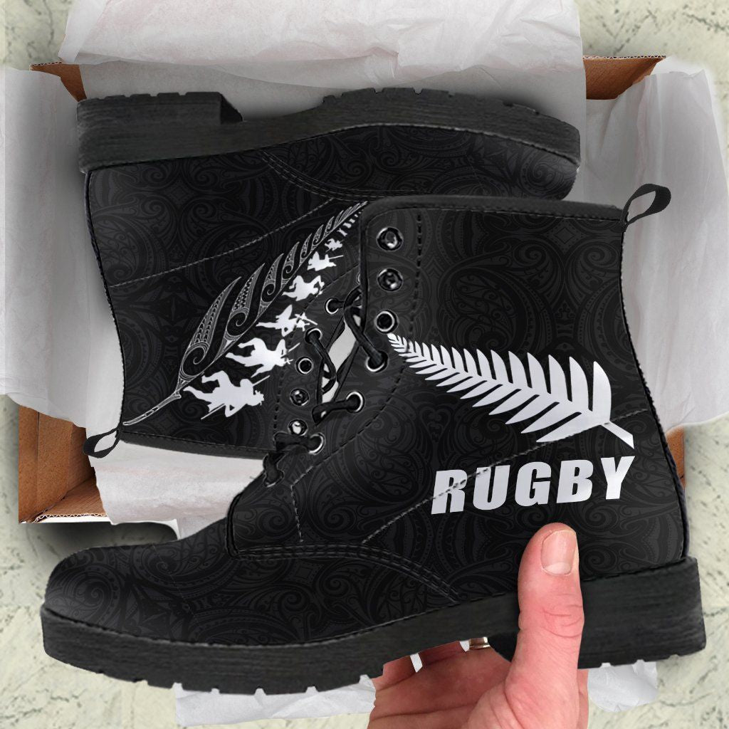 rugby-haka-fern-leather-boots-black