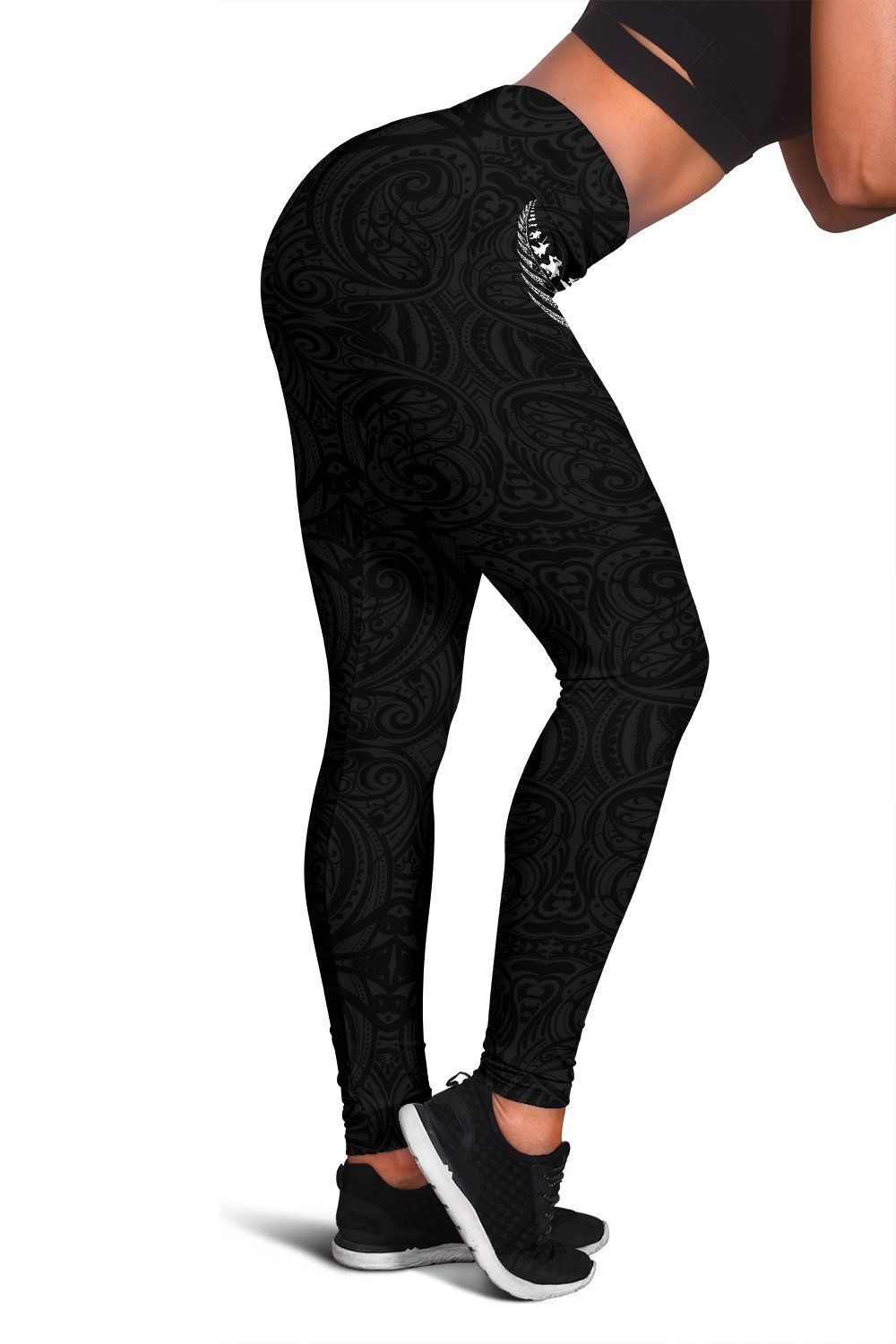 rugby-haka-fern-black-leggings