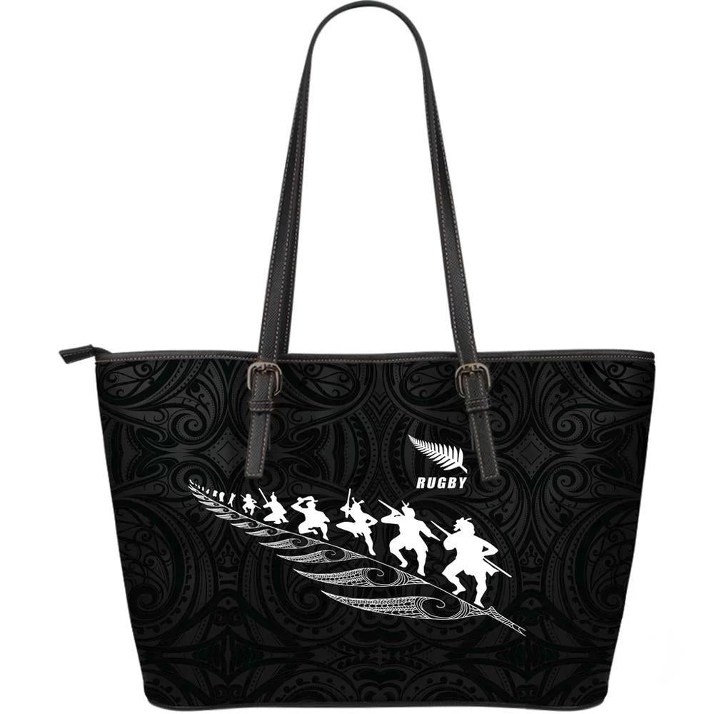 rugby-haka-fern-large-leather-tote-bag