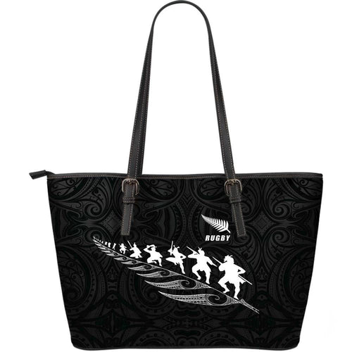 rugby-haka-fern-large-leather-tote-bag