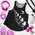 New Zealand Haka Fern Rugby Racerback Tanks - Vibe Hoodie