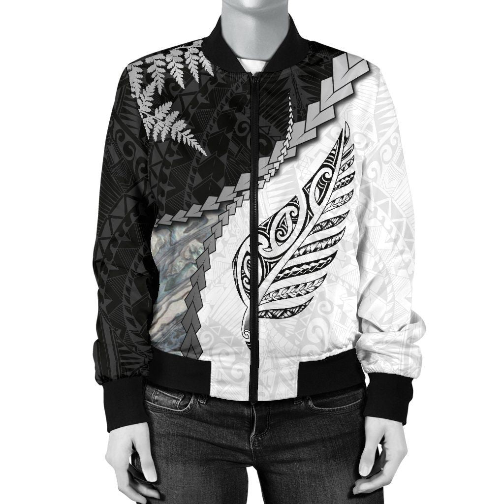 paua-shell-maori-silver-fern-womens-bomber-jacket-white