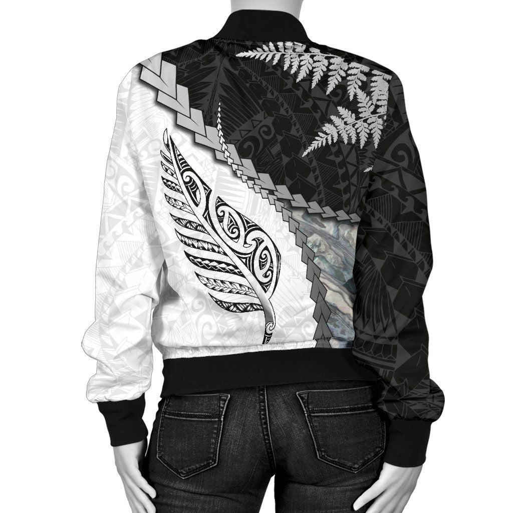 paua-shell-maori-silver-fern-womens-bomber-jacket-white