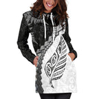 paua-shell-maori-silver-fern-womens-hoodie-dress-white
