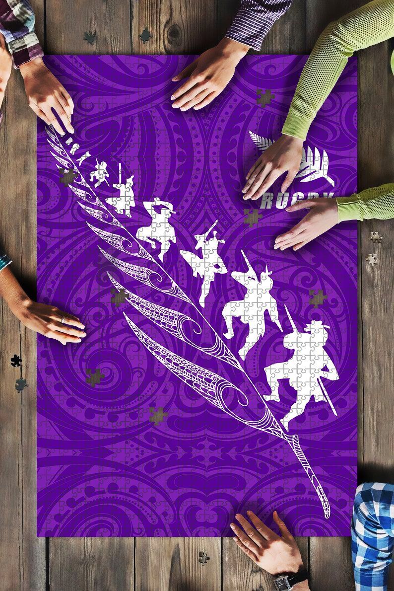 rugby-haka-fern-jigsaw-puzzle-purple