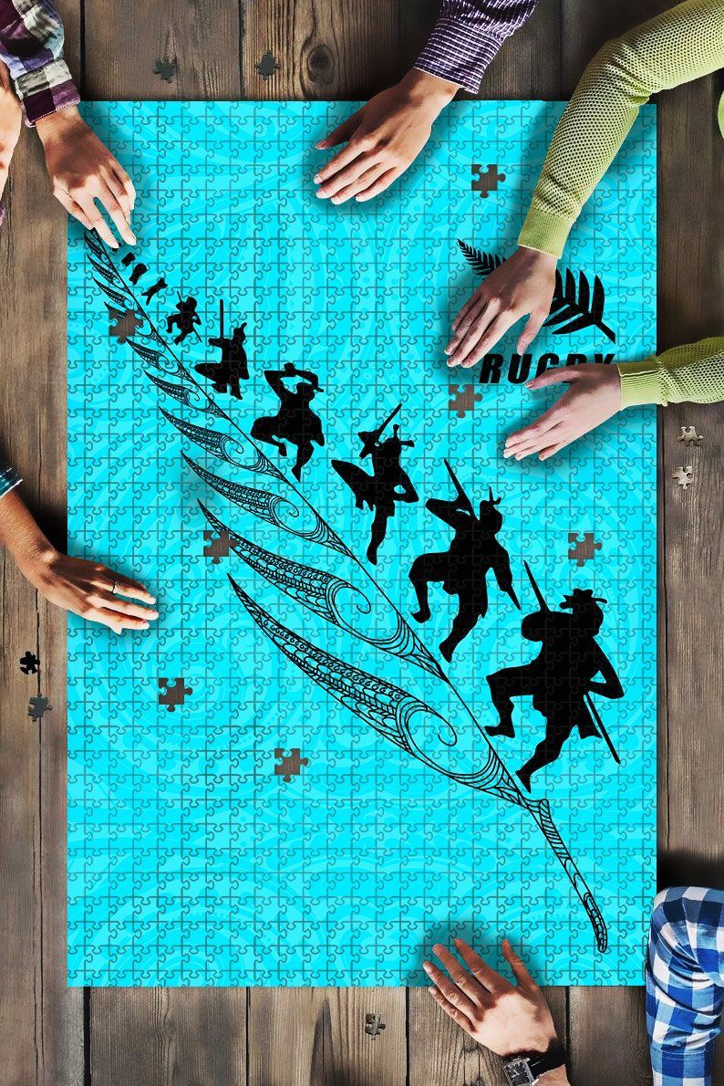 rugby-haka-fern-jigsaw-puzzle-blue
