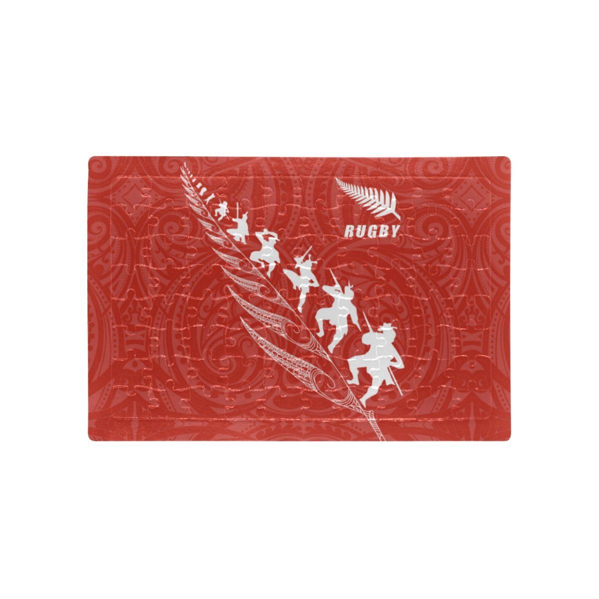 rugby-haka-fern-jigsaw-puzzle-red