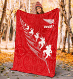 rugby-haka-fern-premium-blanket-red