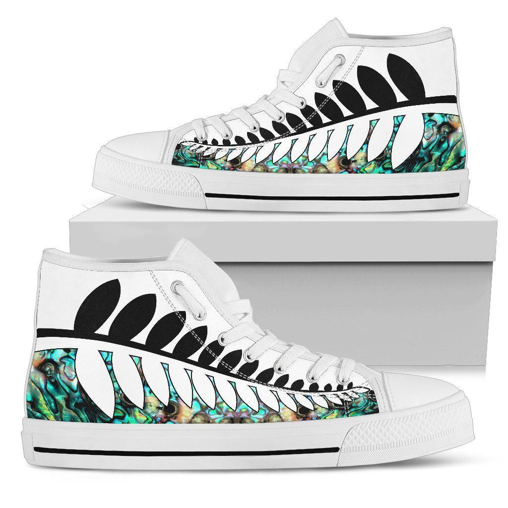 silver-fern-black-white-with-paua-shell-high-top-shoes