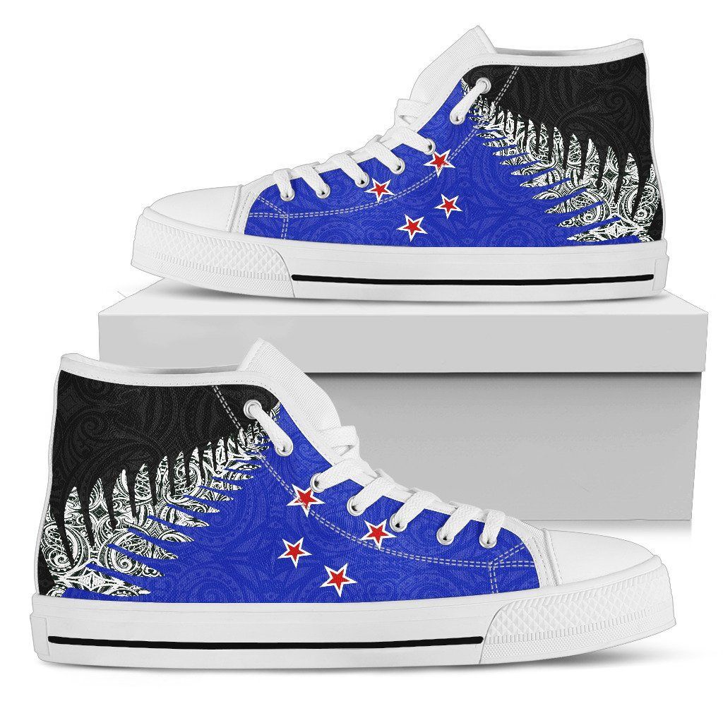 silver-fern-flag-high-top-shoes-blue