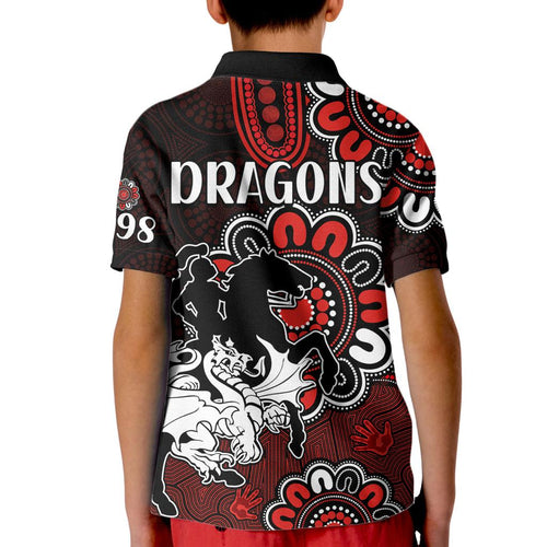 nrl-st-george-illawarra-dragons-rugby-saints-1998-aboriginal-kid-polo-shirt
