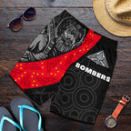 Sharks Indigenous Women's Shorts Minimalism Version - Vibe Hoodie