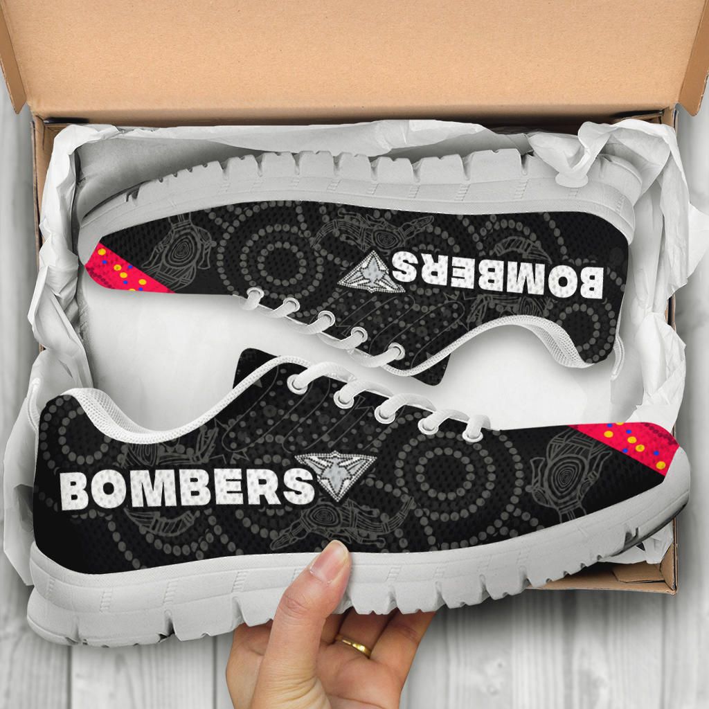(Custom Personalised) Bombers Naidoc Week Sneaker Essendon Ingenious - Vibe Hoodie