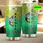 nrl-canberra-raiders-stainless-steel-tumbler-personalized