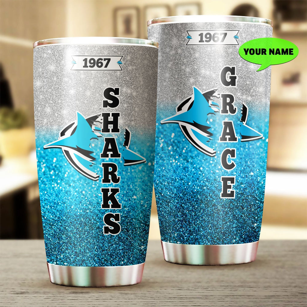 nrl-cronulla-sutherland-sharks-stainless-steel-tumbler-personalized