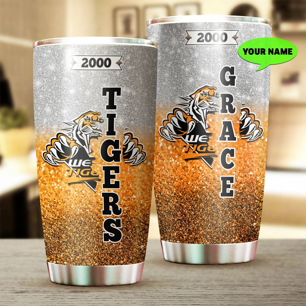 nrl-wests-tigers-stainless-steel-tumbler-personalized