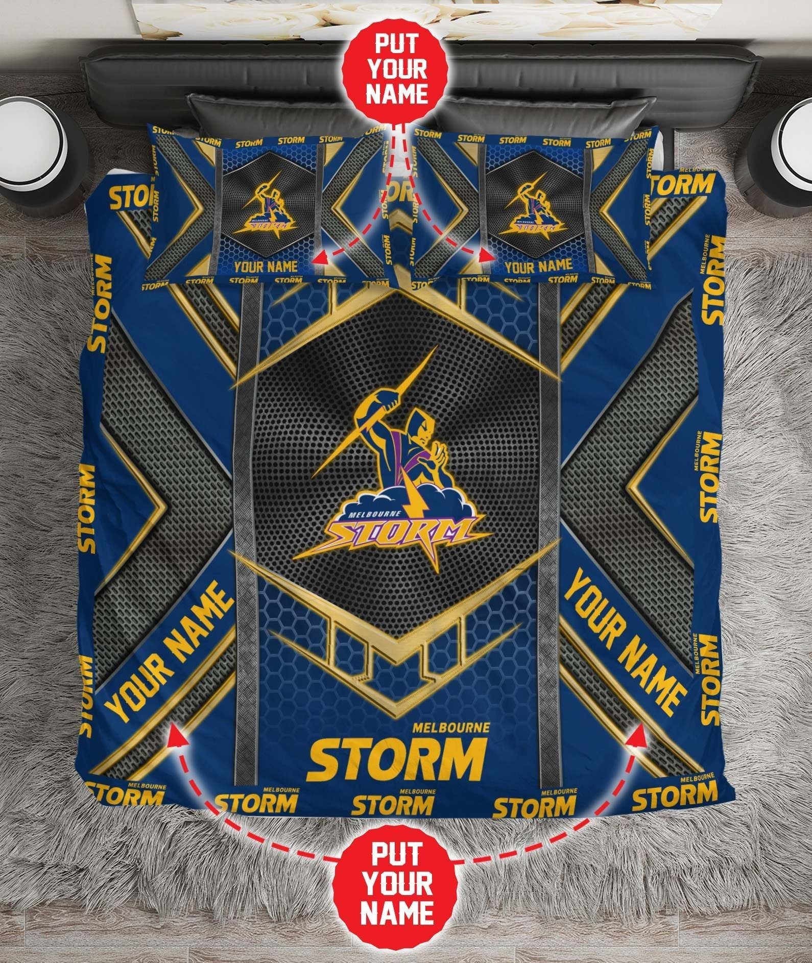 personalized-melbourne-storm-limited-edition-bedding-set-nrl-metal