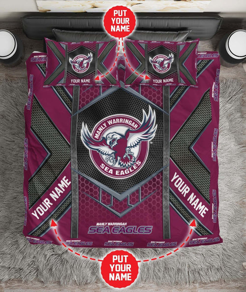 personalized-manly-warringah-sea-eagles-limited-edition-bedding-set-nrl-metal-1
