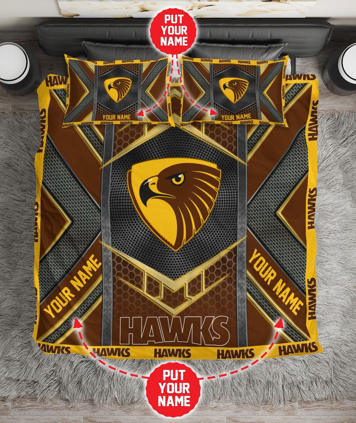 personalized-hawthorn-football-club-limited-edition-bedding-set-afl-metal