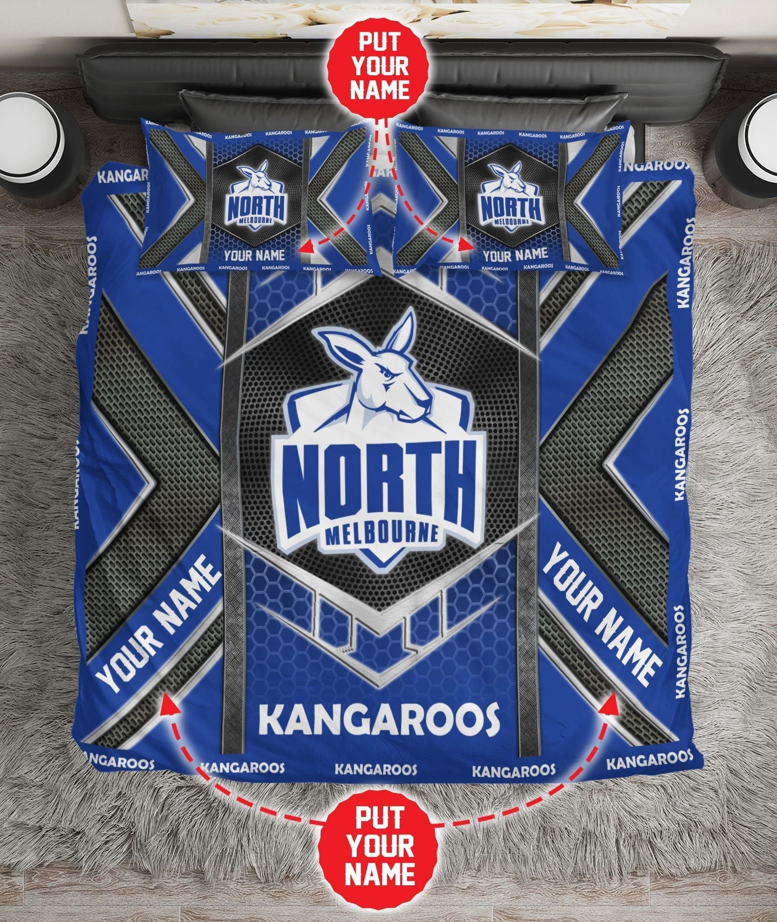 personalized-north-melbourne-football-club-limited-edition-bedding-set-afl-metal