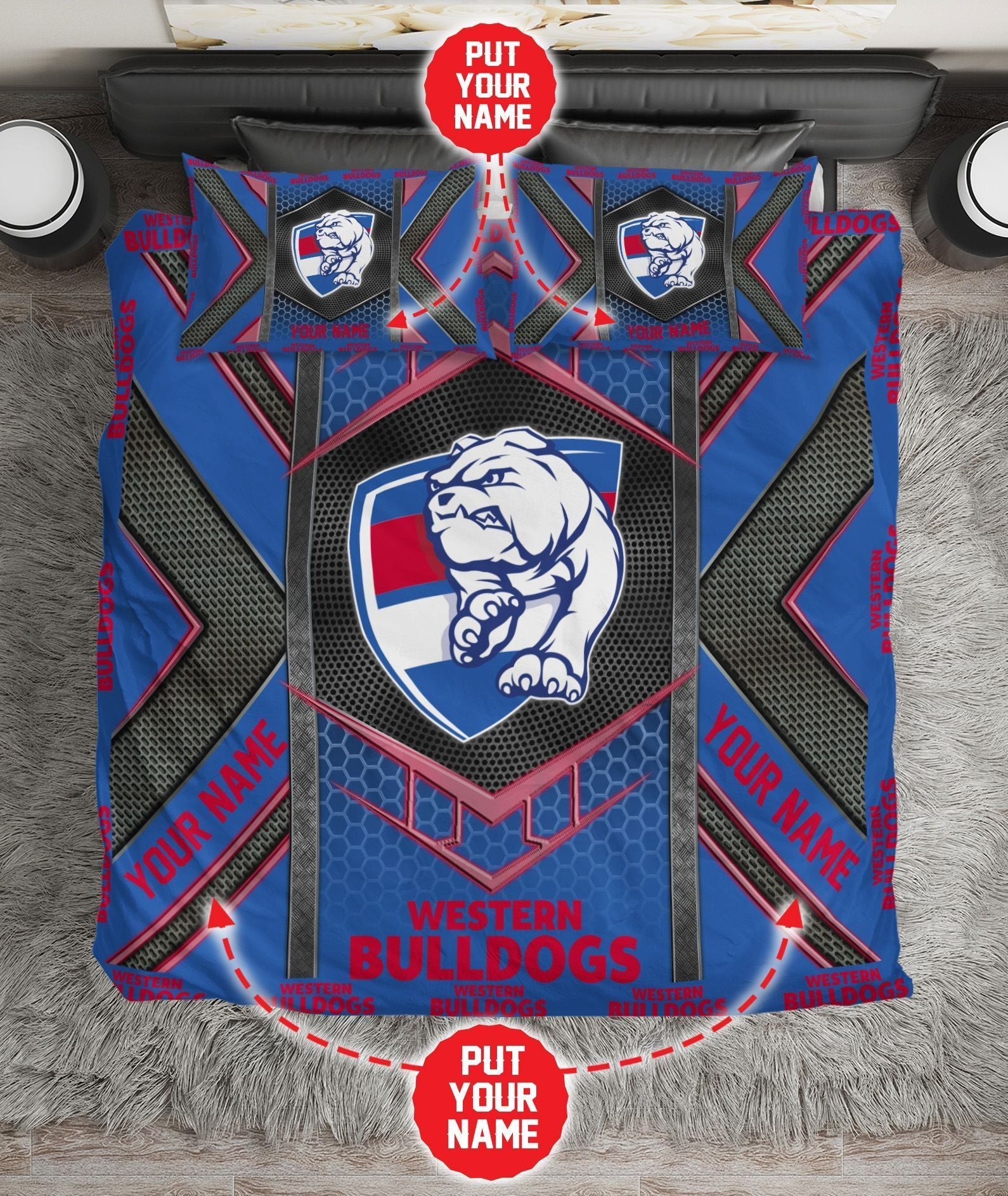 personalized-western-bulldogs-limited-edition-bedding-set-afl-metal
