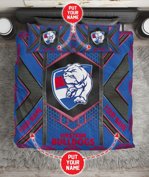 personalized-western-bulldogs-limited-edition-bedding-set-afl-metal