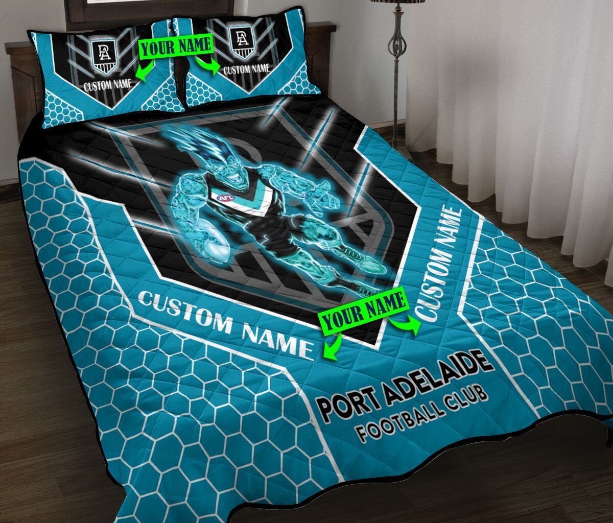 afl-bedding-set-port-adelaide-football-club-bedding-set-mascot