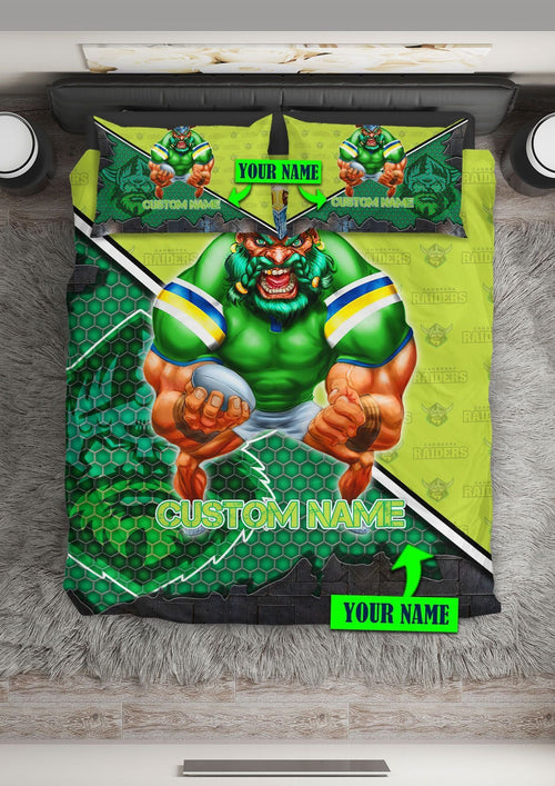 personalized-canberra-raiders-limited-edition-bedding-set-nrl-metal