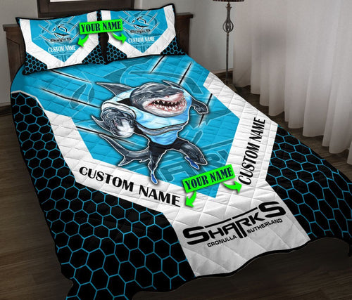 nrl-bedding-set-cronulla-sutherland-sharks-bedding-set-mascot-1