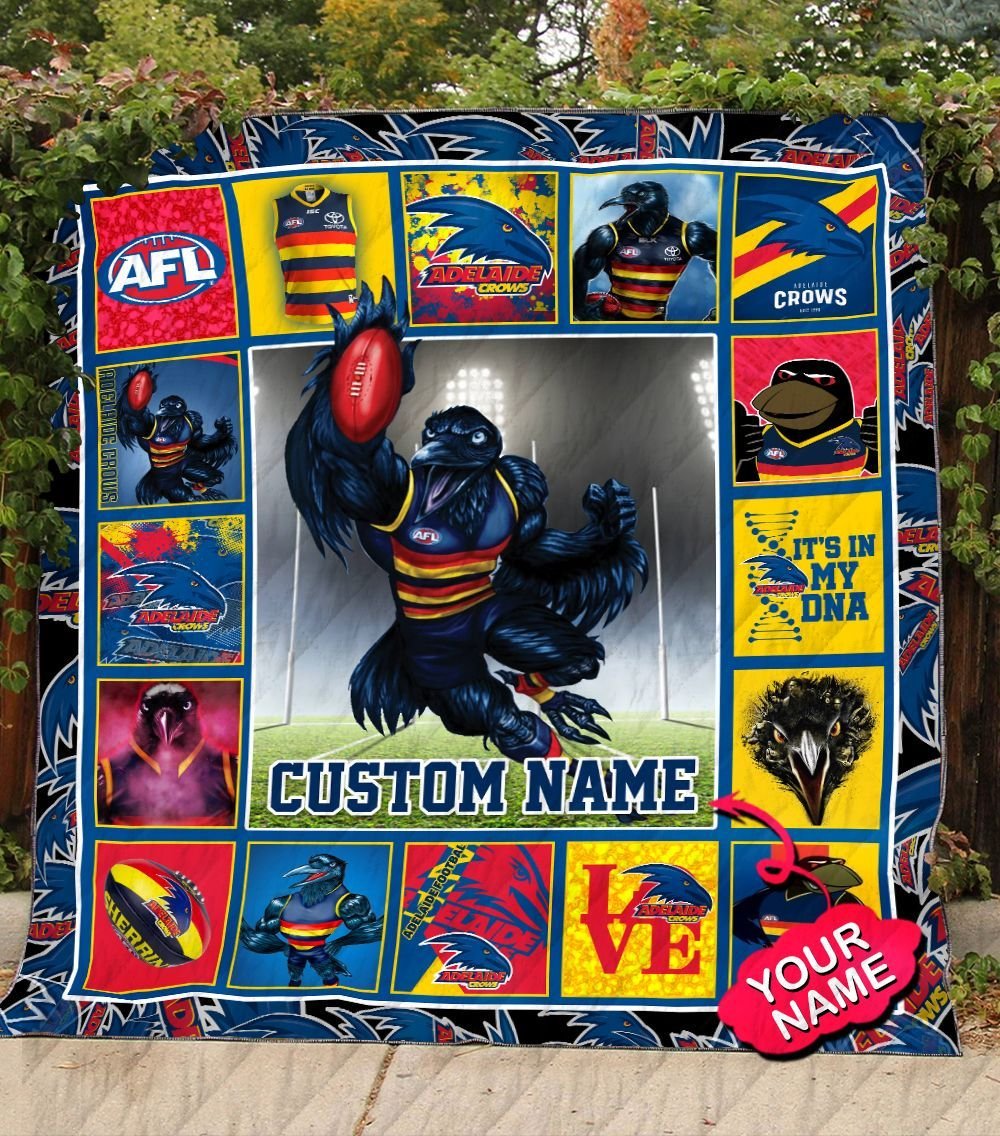 adelaide-football-club-quilt-blanket-afl-quilt-blanket-mascot-personalized