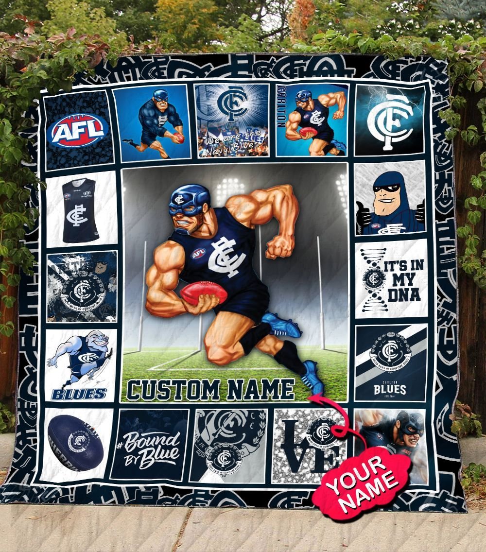 carlton-football-club-quilt-blanket-afl-quilt-blanket-mascot-personalized
