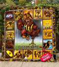 hawthorn-football-club-quilt-blanket-afl-quilt-blanket-mascot-personalized