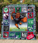 new-zealand-warriors-quilt-blanket-nrl-quilt-blanket-mascot-personalized