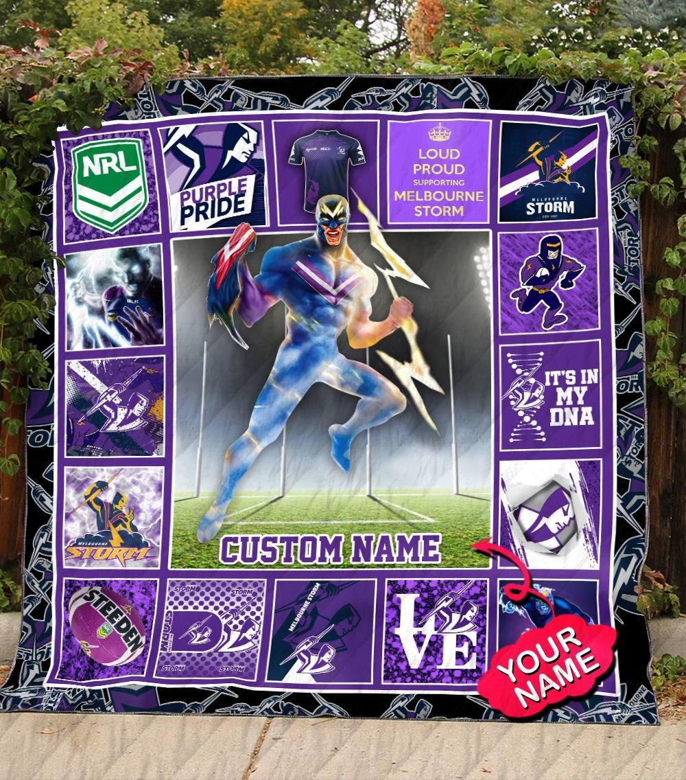 melbourne-storm-quilt-blanket-nrl-quilt-blanket-mascot-personalized